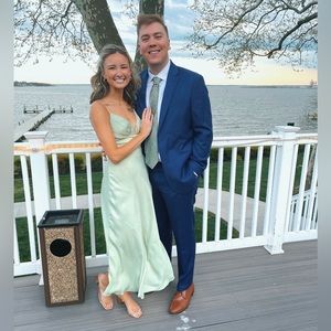 Green midi dress from Petal and Pup - size 4/xs